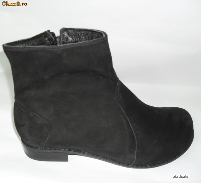 BOTINE DIN PIELE foto mare