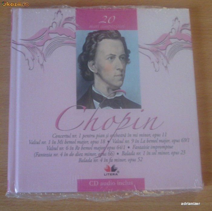 Frederic Chopin  . Mari compozitori #20 foto mare