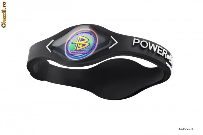 Bratara Power Balance, Neagra. NOU !! foto mare
