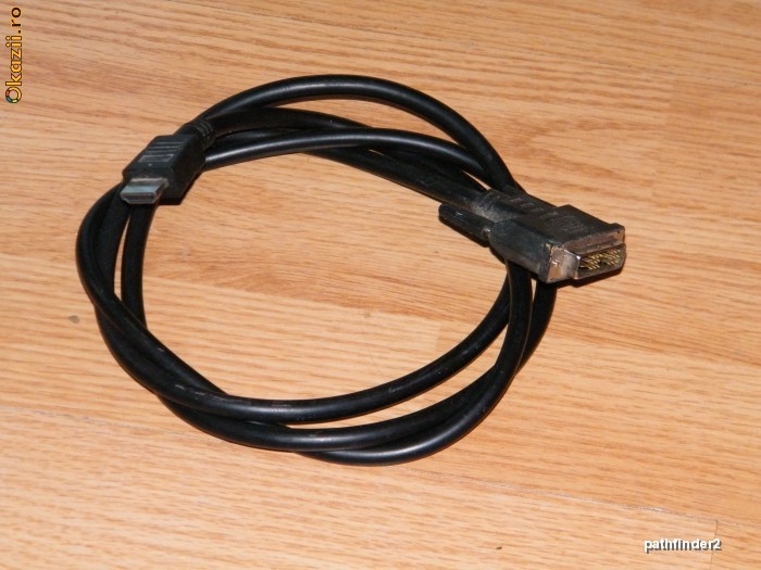 cablu hdmi dvi foto mare