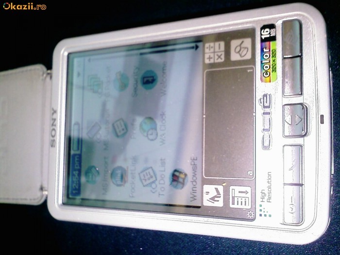 PDA Sony clie foto mare