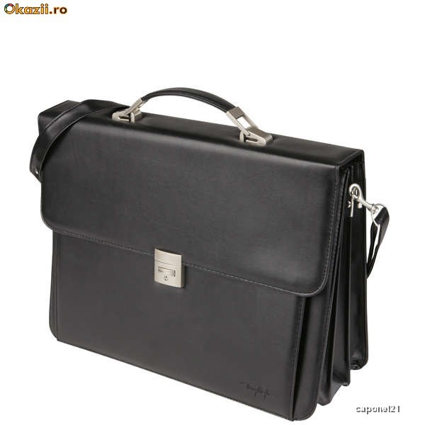 Geanta laptop Thierry Mugler 15.6inch foto mare