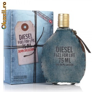 Diesel Fuel for Life Denim Collection Pour Homme 75 ml EDT pentru barbati foto mare