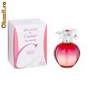 Cartier Delices Eau Fruit?e 100 ml EDT pentru femei foto mare