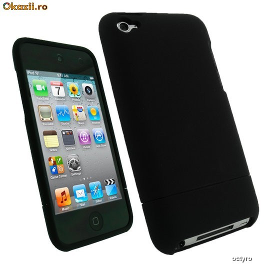 HUSA SILICON iPOD TOUCH 4 - ELECTRIC BLACK [1] foto mare