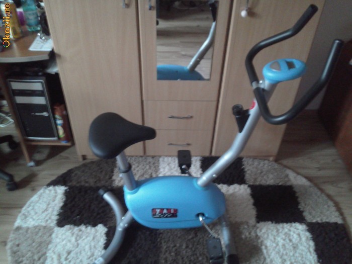 bicicleta fitness mecanica foto mare