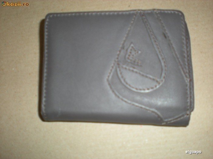 Portofel piele Quicksilver - Original, Piele, Nou foto mare