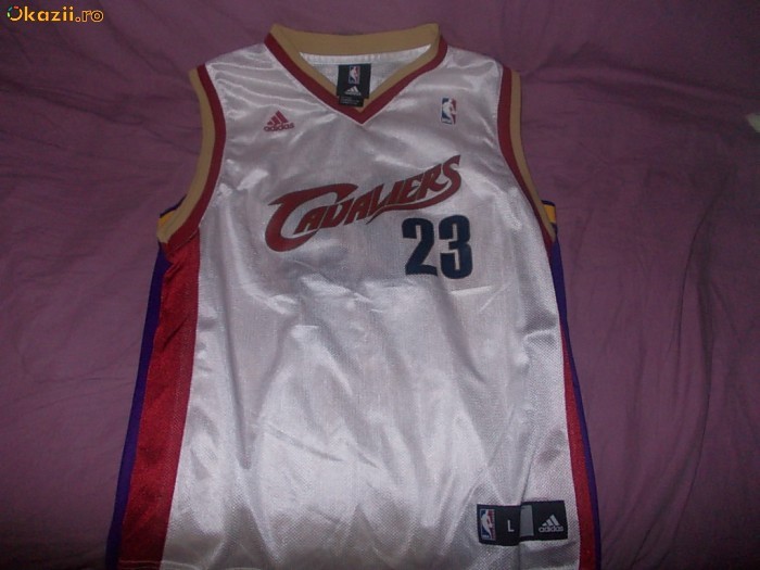 Maieu baschet NBA Cleveland Cavaliers LeBron James nr. 23 foto mare