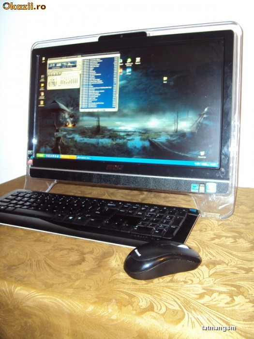 ~~~ MSI AE2010 - display 20 inch FULL TOUCHSCREEN ~~~  SUPER PC / SUPER PRET ~~~ foto mare