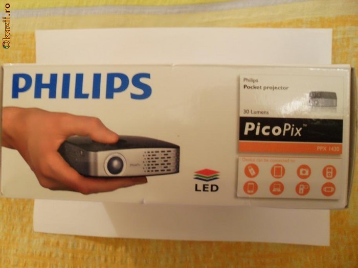 VIDEO PROECTORPHILIPS PICO PIX foto mare