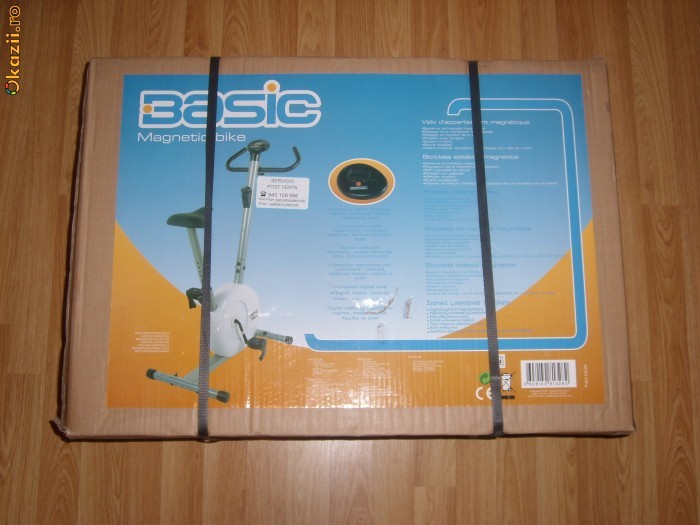 vand bicicleta magnetica fitness basic foto mare