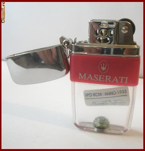 Bricheta Maserati U.S. PAT. - Benzina foto mare