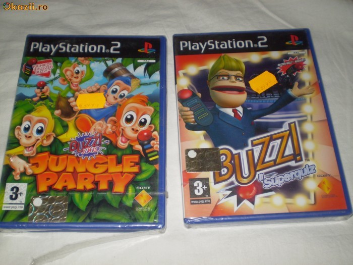 VAND PLAYSTATION 2 - JOCURI BUZZ 2 BUCATI SIGILATE foto mare
