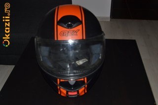 CASCA MOTO GREX marime S 56 greutate 1530 grame foto mare
