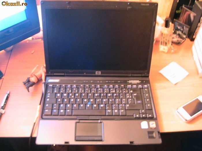 LAPTOP HP BUSINESS CORE 2 DUO CITITOR AMPRENTE IMPECABIL!! CA NOU foto mare
