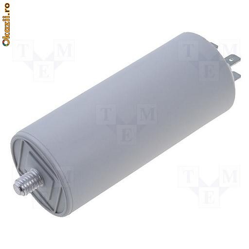 CAPACITOR MOTOR RUN 8UF 425V foto mare