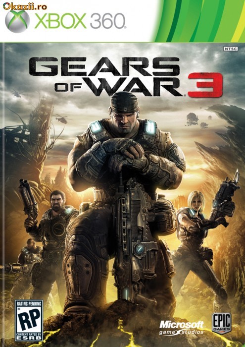 Gears of War 3 - Xbox 360 - Original si Sigilat foto mare