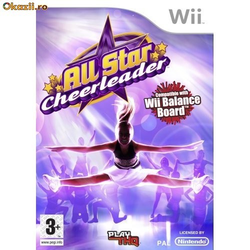 All Star Cheerleader Wii foto mare