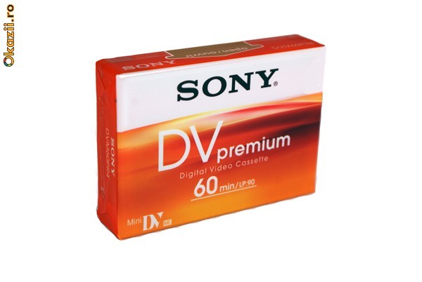 Superoferta!!! 5 MiniDV casete SONY Premium + 2 miniDV casete KODAK bonus, brand new !!! foto mare