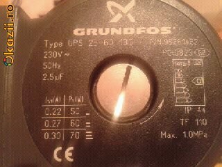 POMPA APA CIRCULATIE GRUNDFOS foto mare