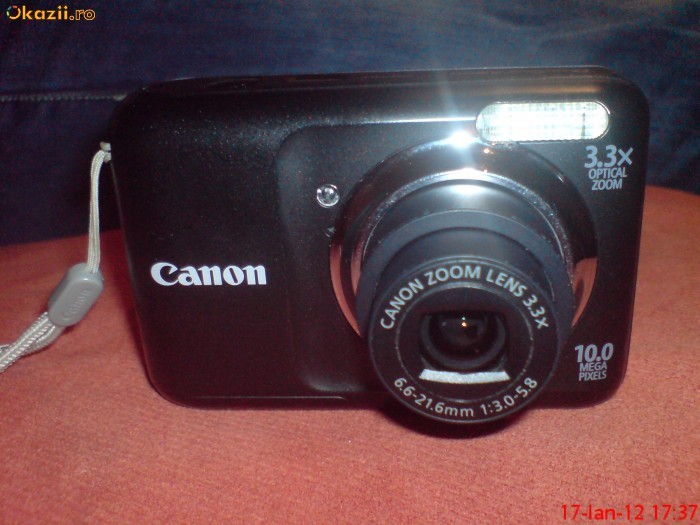 Vand aparat digital Canon Powershot A800 foto mare
