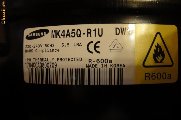 Vand motor frigider samsung MK4A5Q-R1U foto mare