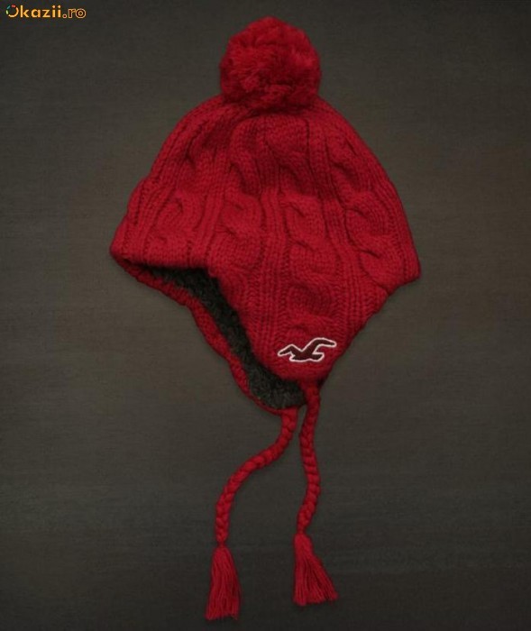 Abercrombie and Fitch by Hollister - caciula ( trapper ) noua , autentica foto mare