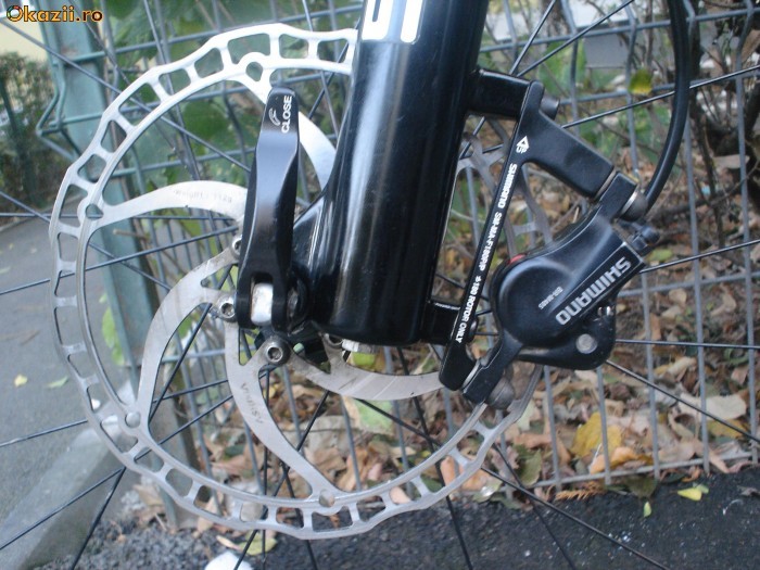 Frana hidraulica bicicleta Shimano Deore BR-M485 - pentru roata fata foto mare