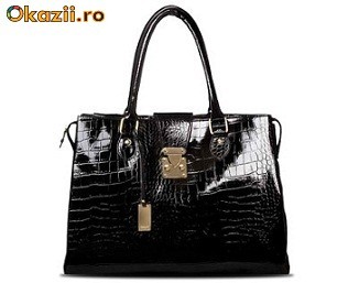 Geanta Black Croc Oriflame foto mare