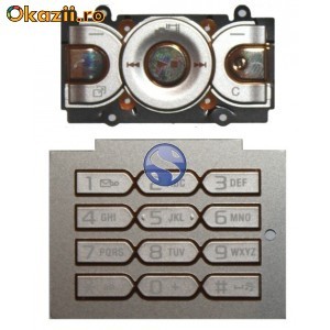 Tastatura Sony Ericsson w595 Gold foto mare