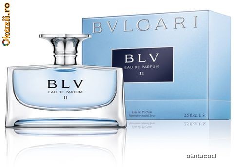 VAND PARFUM BVLGARI BLV II WOMAN EDP 50 ML SIGILAT foto mare