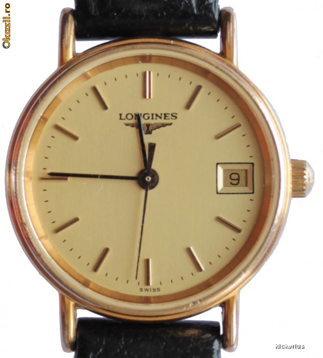 Longines - Quartz Dama- Original + cutie originala foto mare