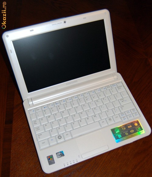 Notebook Samsung N130 Alb foto mare