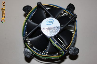 Cooler Procesor Intel Socket 775 cu Radiator de aluminiu,NOU foto mare