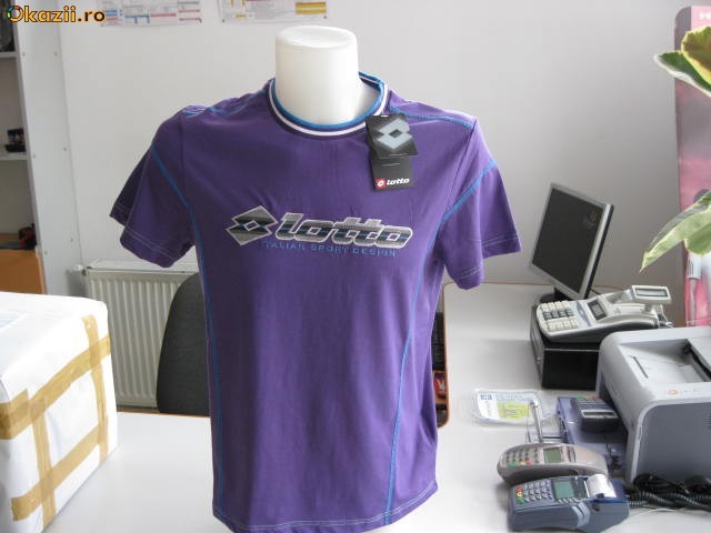 ADIDAS NIKE TRICOU TRICOURI LOTTO BUMBAC C/B/W foto mare