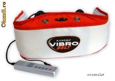 Centura de slabit, cu efect de masaj VIBROSHAPE PROFESIONAL foto mare