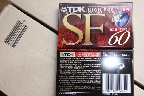 Casete Audio sigilate TDK SF / 60 minute foto mare