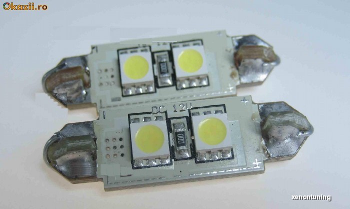 LAMPI SOFIT FARA EROARE CAN BUS PT. NUMAR VW PASSAT 3C foto mare