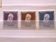 1942- Titu Maiorescu - serie completa nestamp. - sarniera foto
